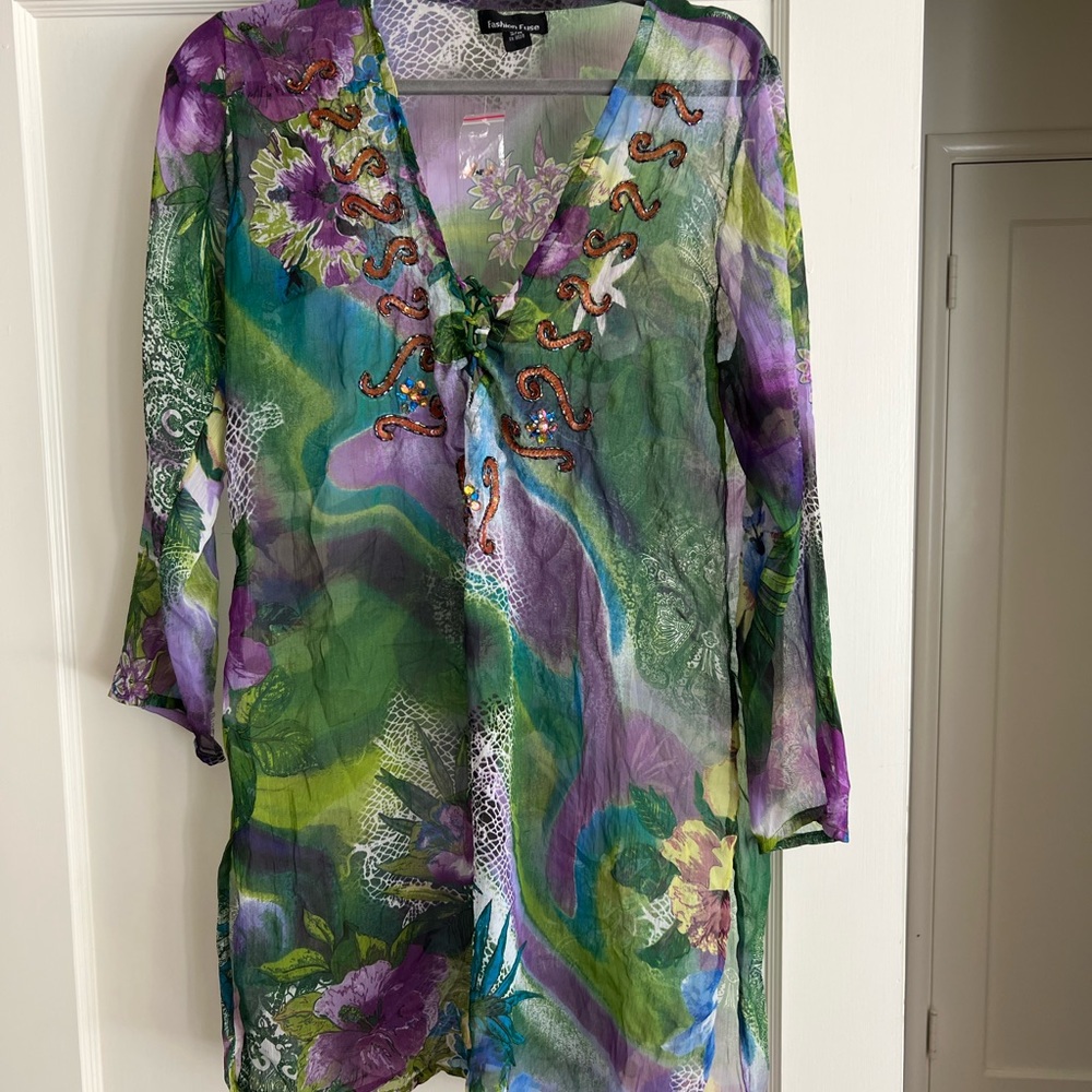 Fashion Fuse light weight swim cover up